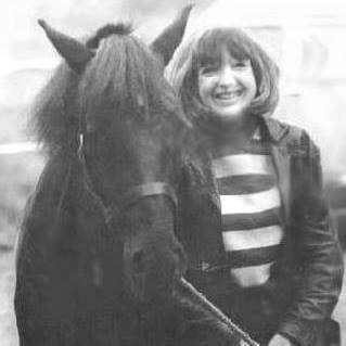 Gill With Her Horse Rocky