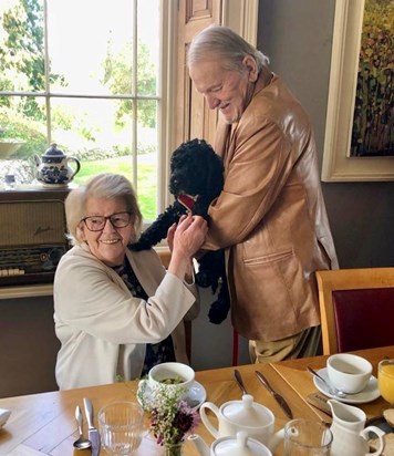 Uncle Jeremy and Auntie Judy had a lovely relationship. Neither took the other seriously and they teased each other mercilessly! Xx