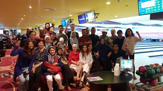 Annual Bowling Tournament in Singapore