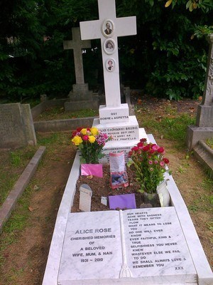Completed Grave