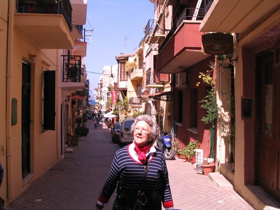 Mildred loved Chania, Crete, springtime 2011