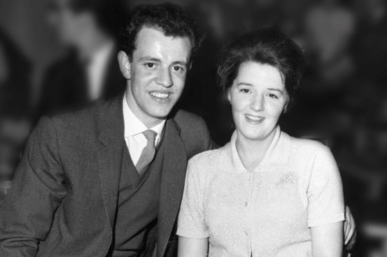 Eddie & Mary in the early years together