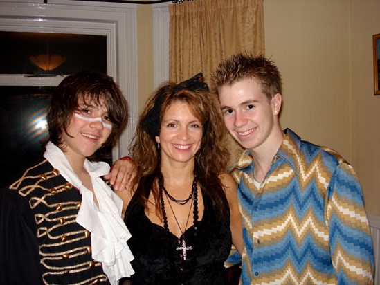 Very Young Adam Ant 2006 - with brother Scott and Mum Tracy