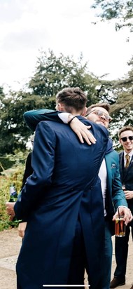 My wedding. Going to miss you bro x