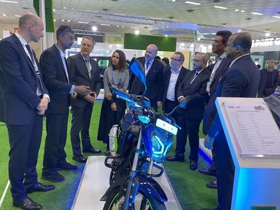 Mobility show India 2024 with Edwin  1