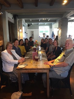 Cliff and Pam with Simon’s & Kevin’s family