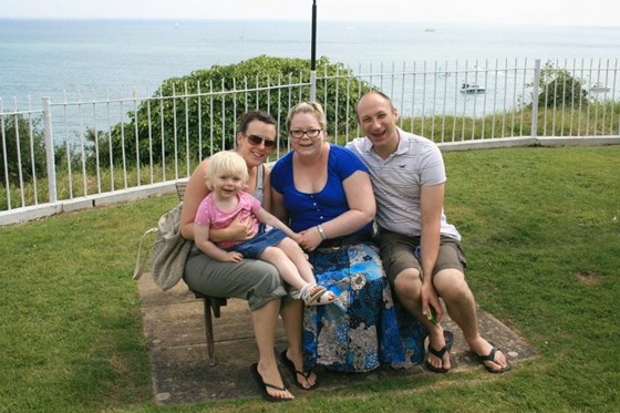 Together on holiday at Swanage xx