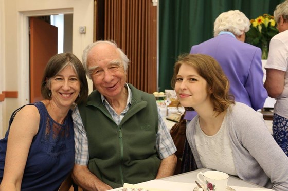 Grandad, Mum and me