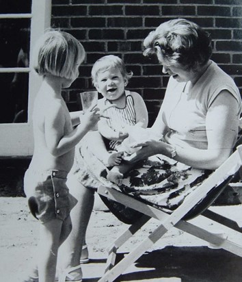 Rosemary, Richard and Lesley 1966