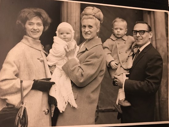 Jeannie in 1966 at my christening :)