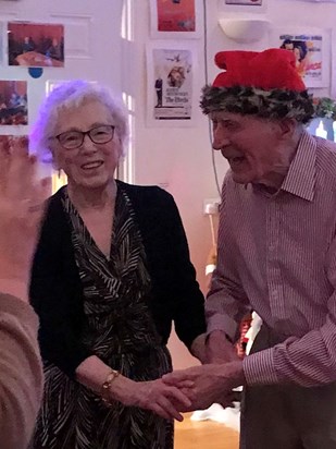 17th December 2018 63rd wedding anniversary, dancing in The Russets Clubhouse