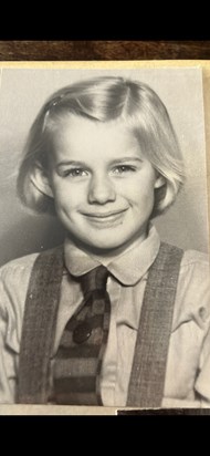Vanessa as a child 