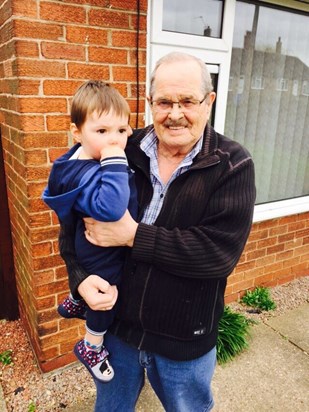 Your lovely Husband and Great Grandson JACOB 21/3/2015 ????
