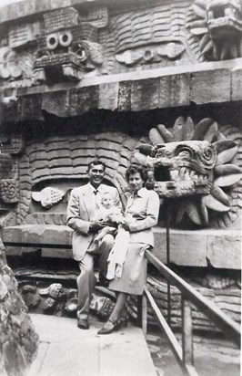 Louis Carol Martha Menager Mexico City 1955