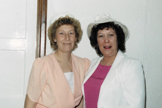 Mum and Aunt Shirley