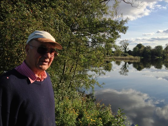 Dad's favourite walk around the nature reserve near Sharnbrook