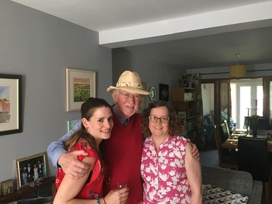 Mum with her daughter Nikki, and her Dad