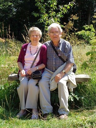 This is a favourite picture.  Both Maureen & Arthur love Kingston Lacey House/gardens in Wimborne. 