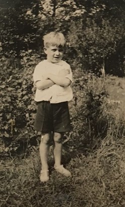 Ron in 1934 aged 6