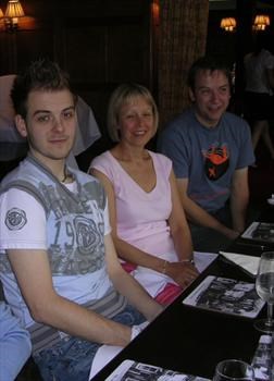 2 weeks before Iain's accident. This is the last time that his mum and brother saw him alive.