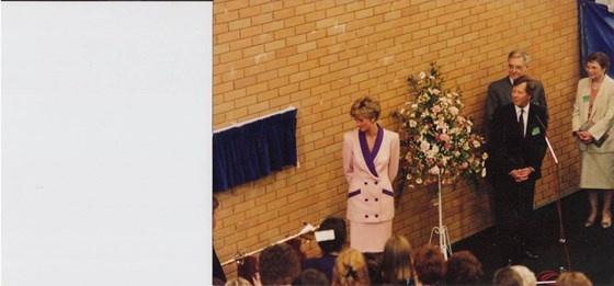 Princess Diana visited our university-I had tax exams in the afternoon.