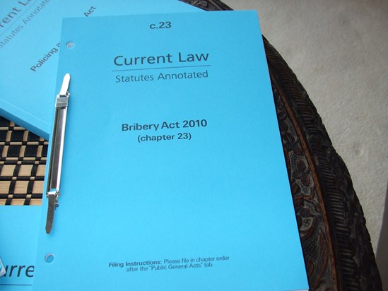 Bribery Act 2010 (2)(1)