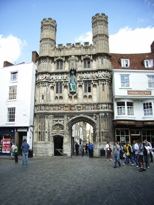 city gates Canterbury