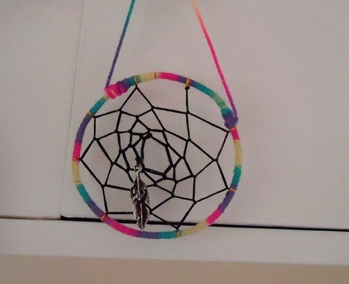 dreamcatcher2 made by charlotte