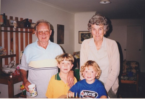 Gerry, Aileen, George and Tom