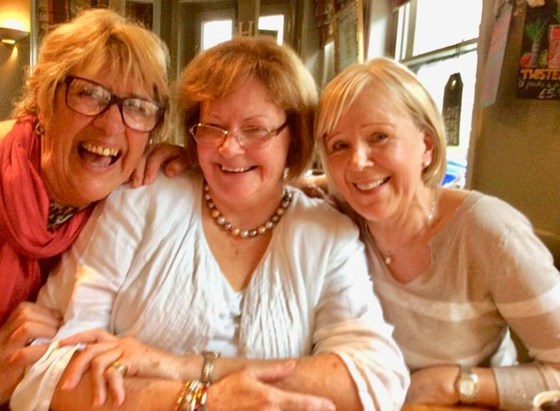 CEAE0AED D5 lady’s out for lunch  Pauline Harsher , Gina we known Gina since she moved to  to Ropley.      