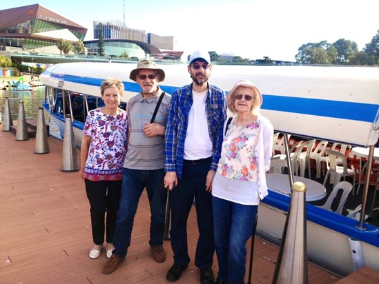 All aboard for River Torrens trip Adelaide 