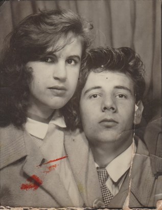 A great picture of Mum & Dad together , very James Dean.