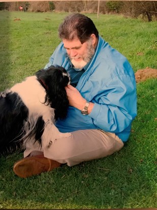 IMG 2069 our lovely dad with his much loved dog❤️