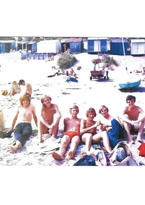 Abersoch 1971. Life's a beach.