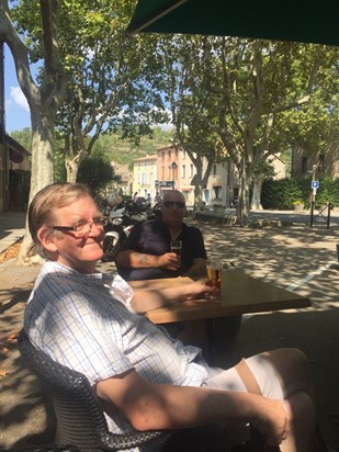 Dad & Kevin in France