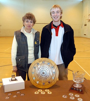 Ken Gray Shoot 2006 - Mayflower Archers tournament for juniors, where Shirley gave so much of her time to support the Club