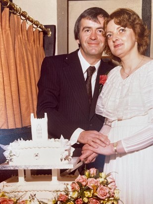 Mum and Dad Wedding Day 04.04.1981