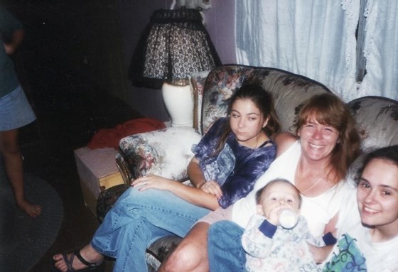 Erin, Annaclare, Zak & Tara - Moab 1997