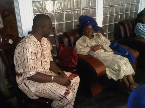 Mums and I at her nephew’s (Kunle) introduction 