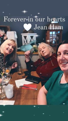 Jean, Mel and Jan Happy memories of this lovely lady xxxx