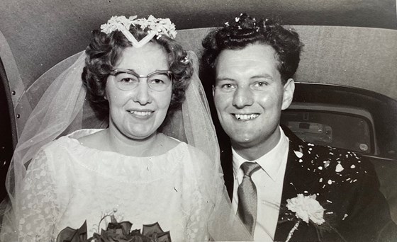 Wedding day 27th June 1959