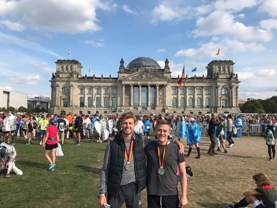 Jonny’s Berlin marathon for Josh