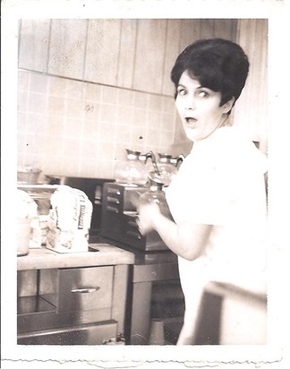 Waitress Mommy early 1970s