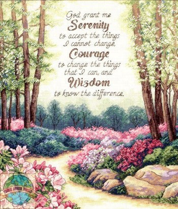 Serenity, Courage and Wisdom  Prayer