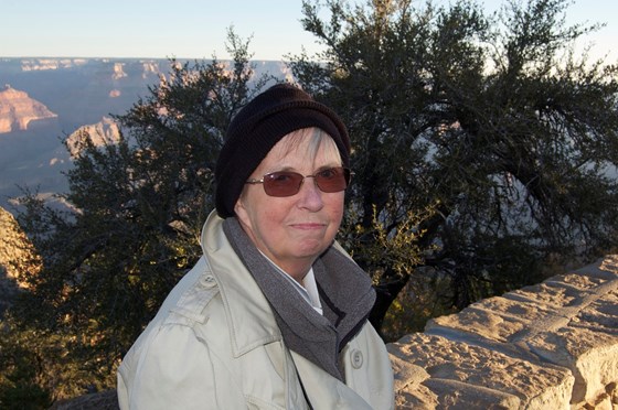 Avril at the Grand Canyon