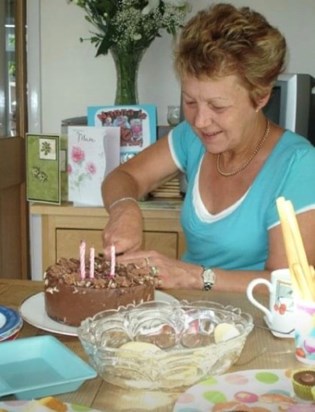 Mum loved a celebration cake!