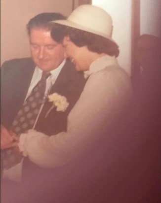 April 24th 1983, Mum and Sonny’s Wedding Day