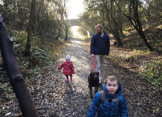 Family walk, November 2016