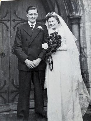 Nan and Grandad married x