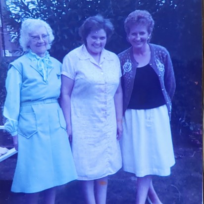 Nan, Great Gran and Olive x